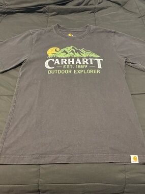 Carhartt Unisex Outdoor Explorer Graphic T-Shirt - Black